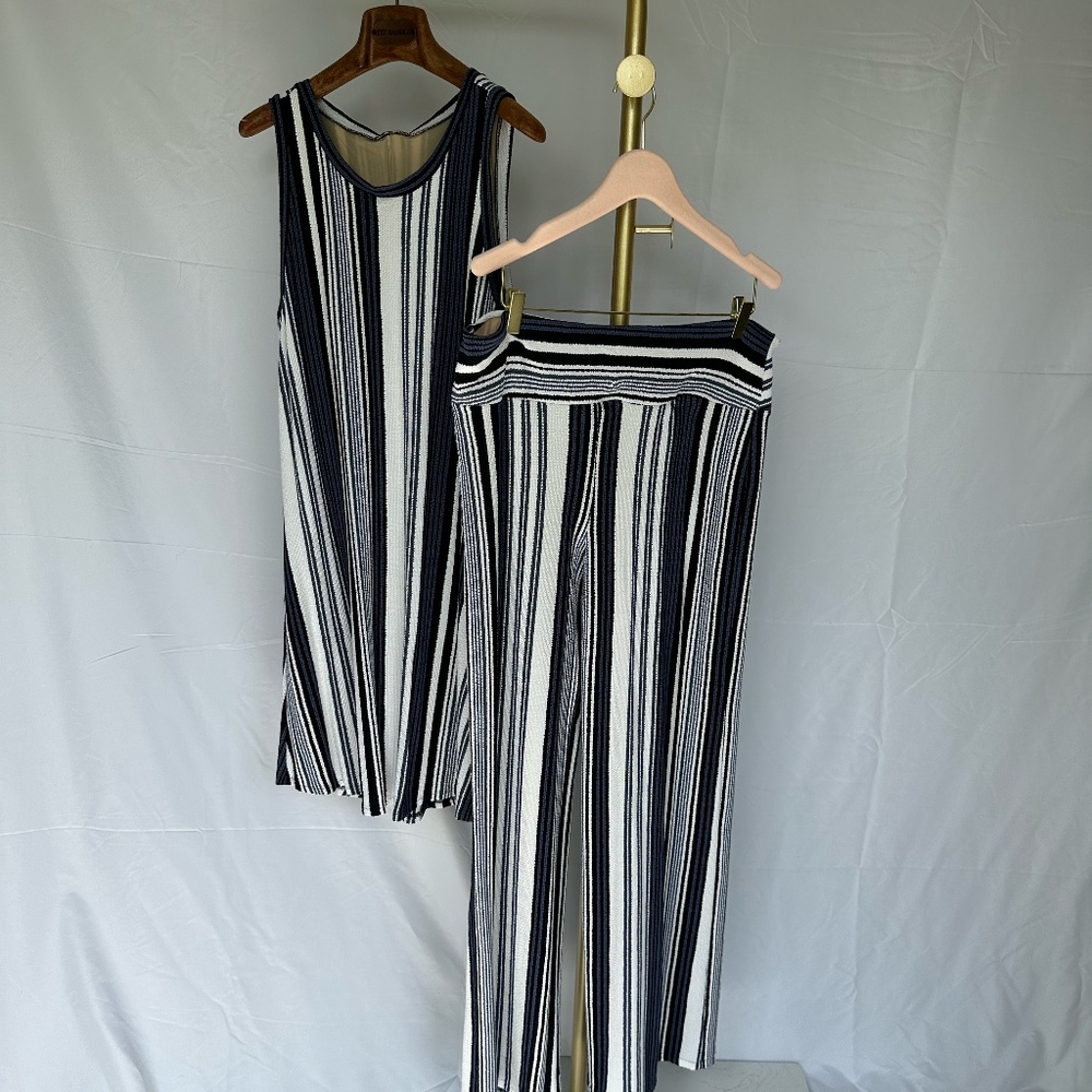 Elana Kattan Striped set tank top and pants